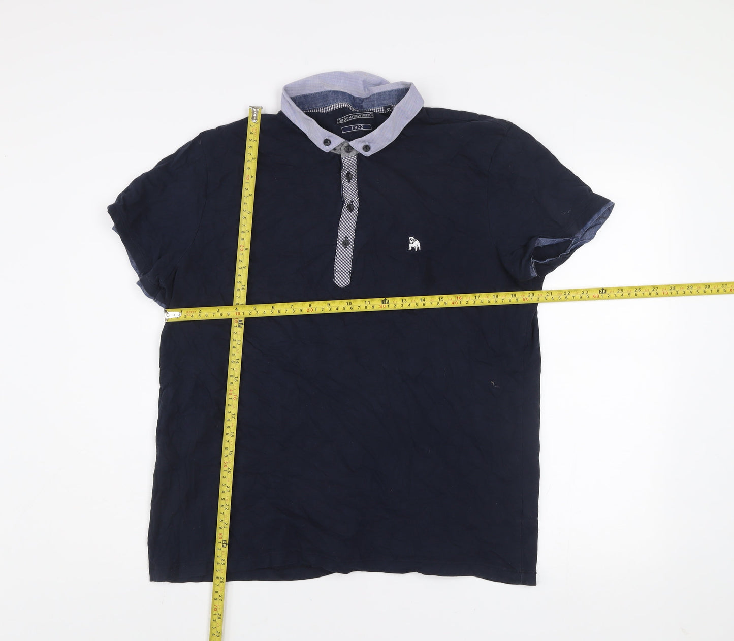 Mens UK Size XL The Spitalfields Shirt Co 100% Cotton Polo Shirt