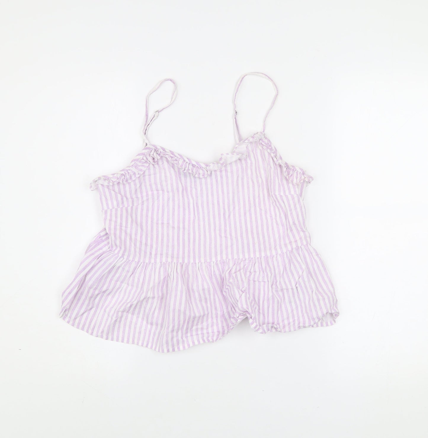 Womens UK Size S Pieces Purple Camisole Tank