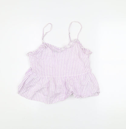 Womens UK Size S Pieces Purple Camisole Tank