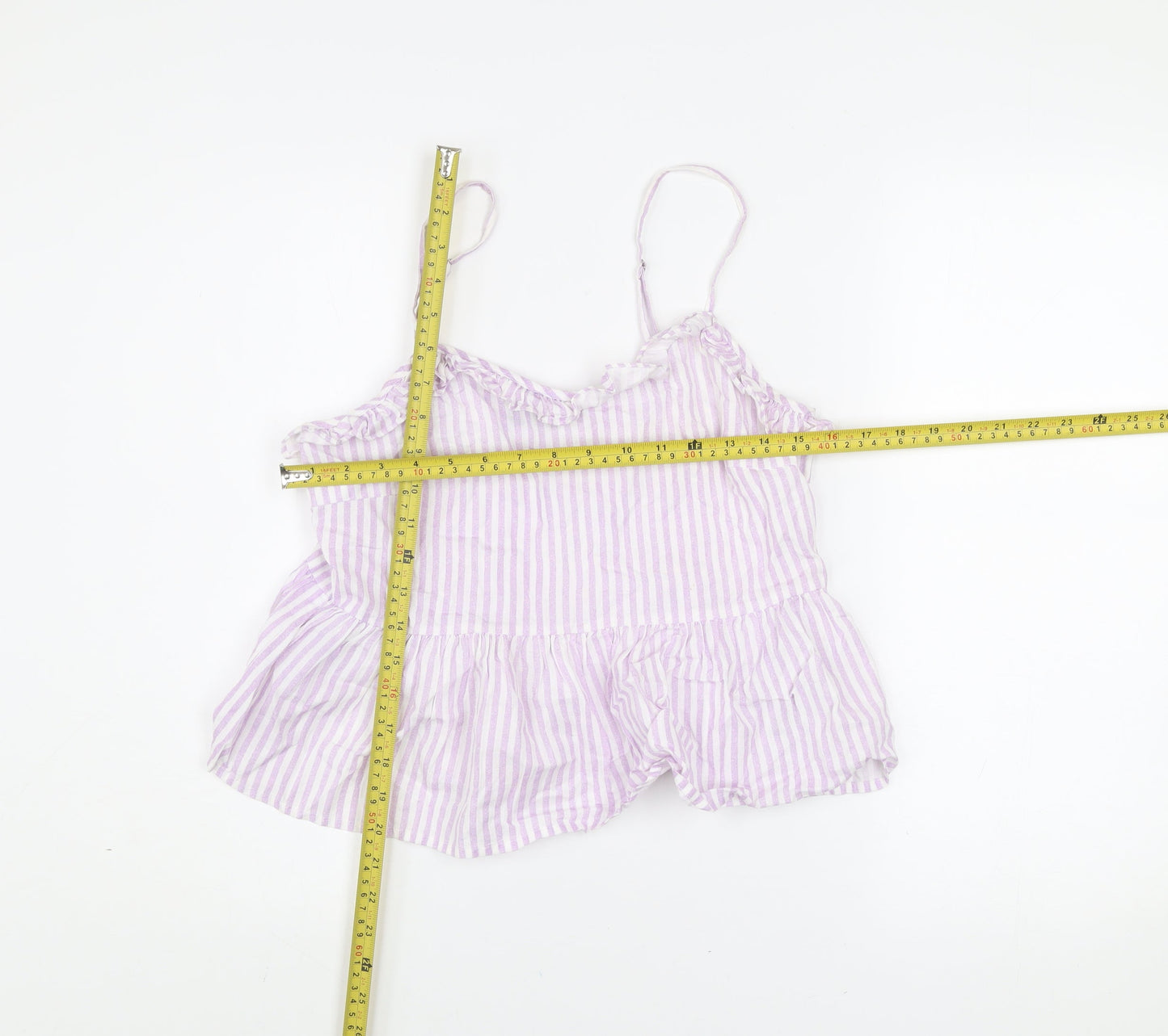 Womens UK Size S Pieces Purple Camisole Tank