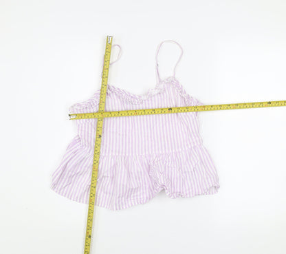 Womens UK Size S Pieces Purple Camisole Tank