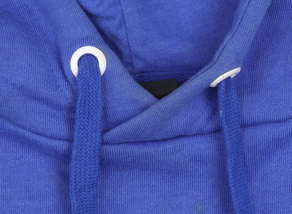 Womens UK Size XS Diesel Blue Pullover Hoodie