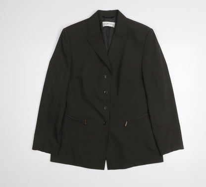 Womens UK Size 14 Marcona Black Basic Jacket