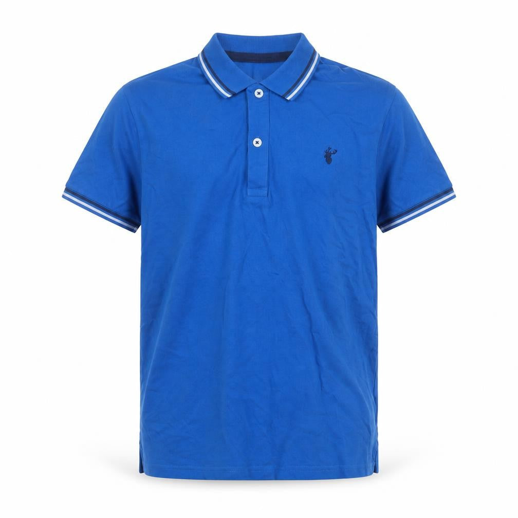 Boys UK Size 11-12 Years Blue Zoo Blue Basic Polo