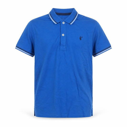 Boys UK Size 11-12 Years Blue Zoo Blue Basic Polo