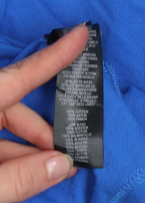 Boys UK Size 11-12 Years Blue Zoo Blue Basic Polo