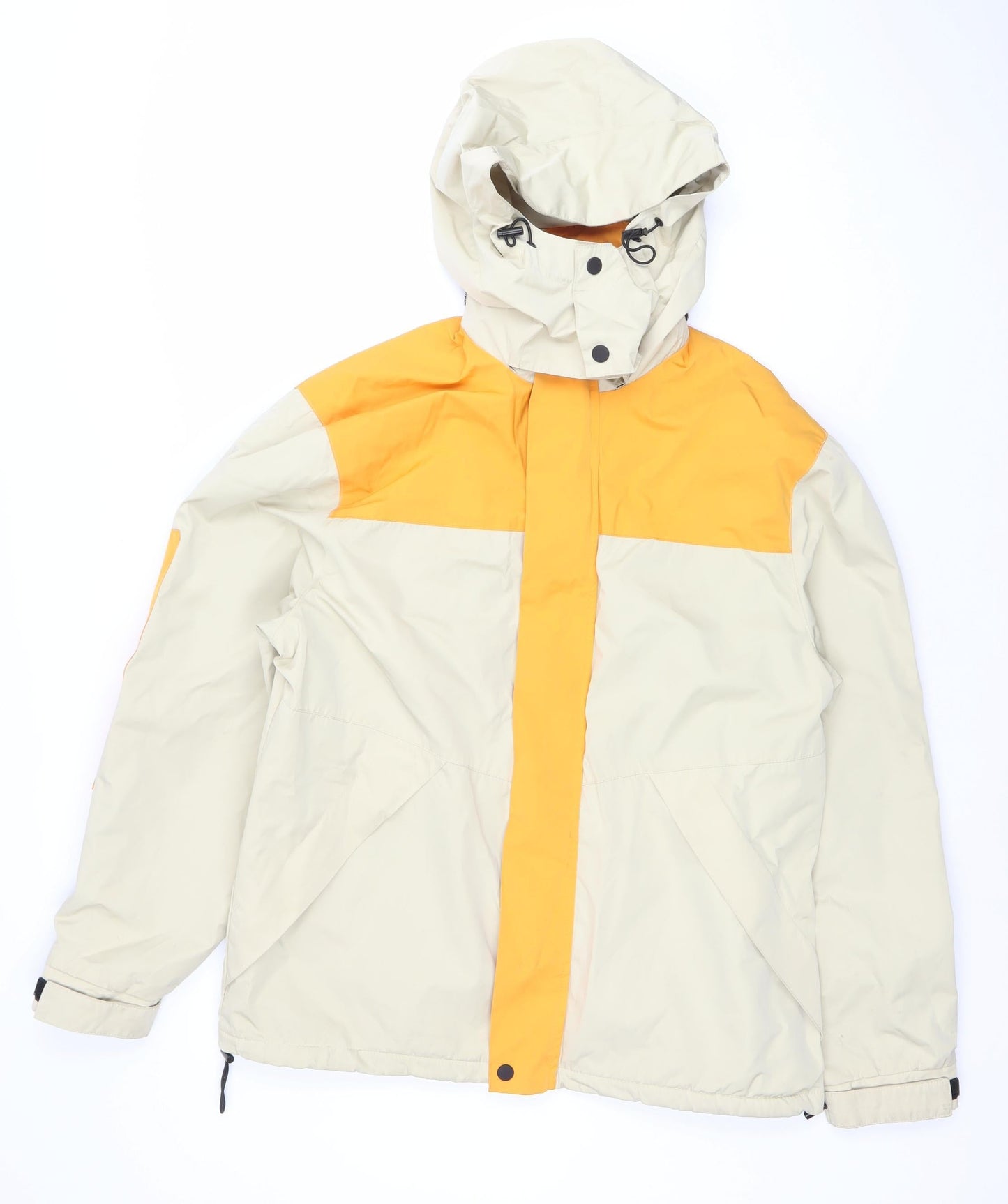 Womens UK Size 12 Zara Beige Parka Coat