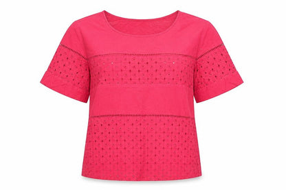 Womens UK Size 10 NEXT Pink Tunic Blouse