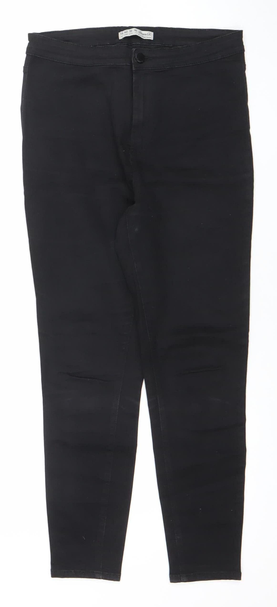 Denim Co Women’s Black Skinny Jeans Size 14