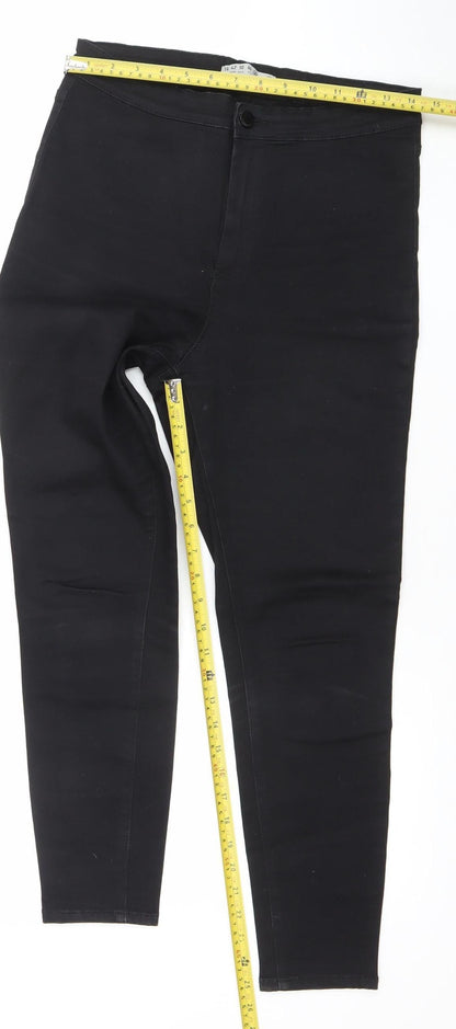 Denim Co Women’s Black Skinny Jeans Size 14