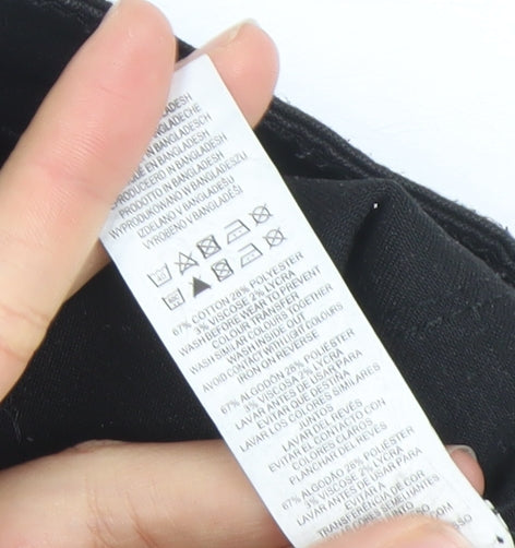 Denim Co Women’s Black Skinny Jeans Size 14