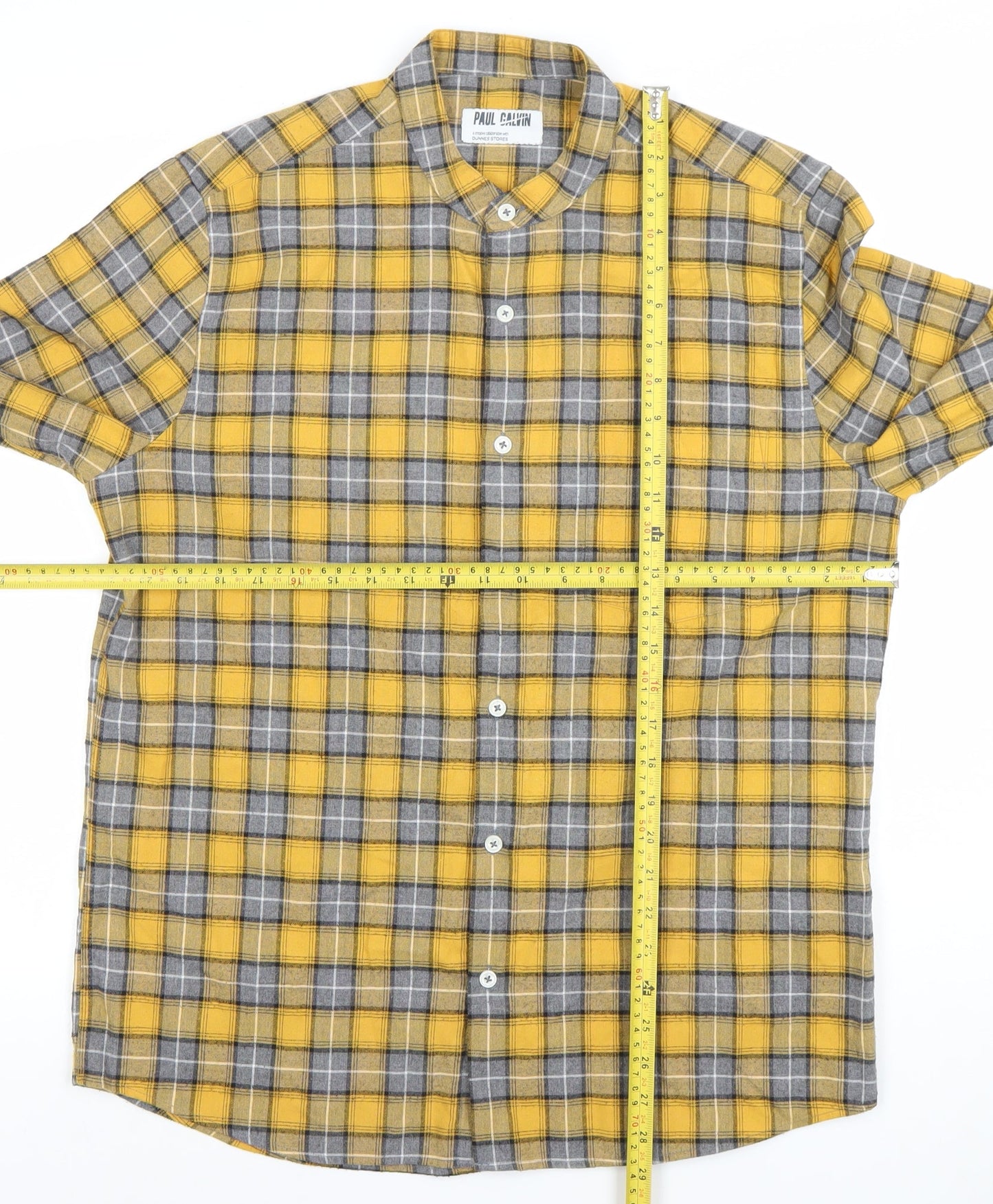 Mens UK Collar Size L Paul Calvin Smart Multicoloured  Dress Shirt