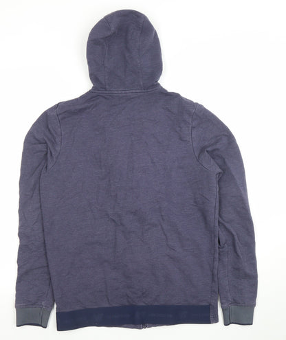 Mens UK Size S New Balance Blue Full Zip Hoodie