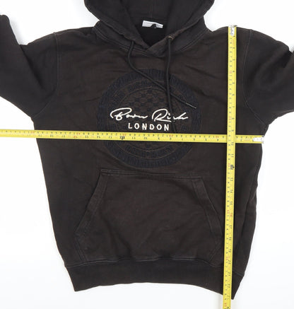 Womens UK Size S Born Rich Black Pullover Hoodie