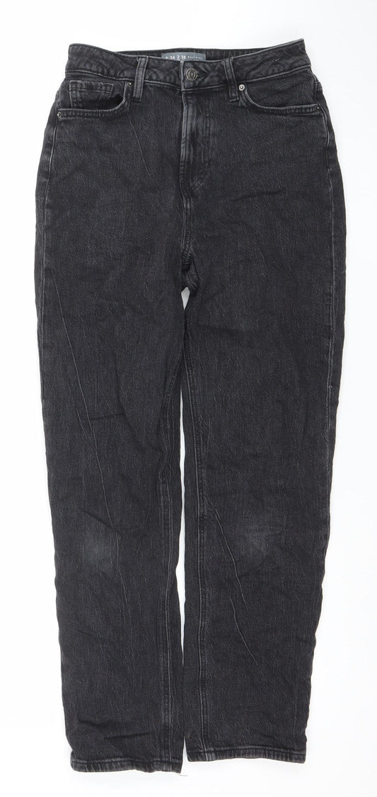 Primark Cares Women's Black Size 6 Straight Denim Jeans