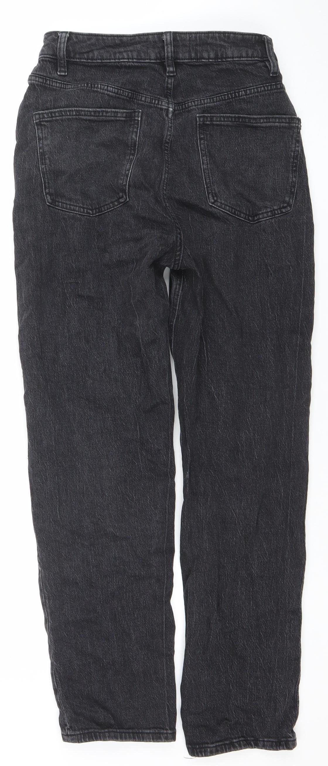 Womens UK Size 6 Primark Regular Fit Straight Black Jeans