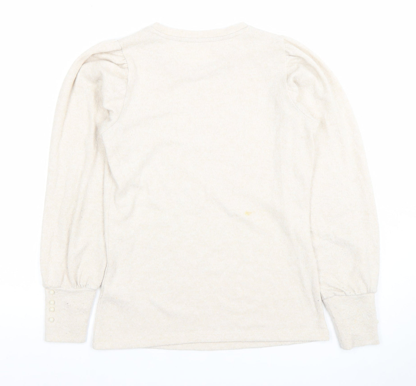 Womens UK Size XS Savida Beige Pullover Jumper