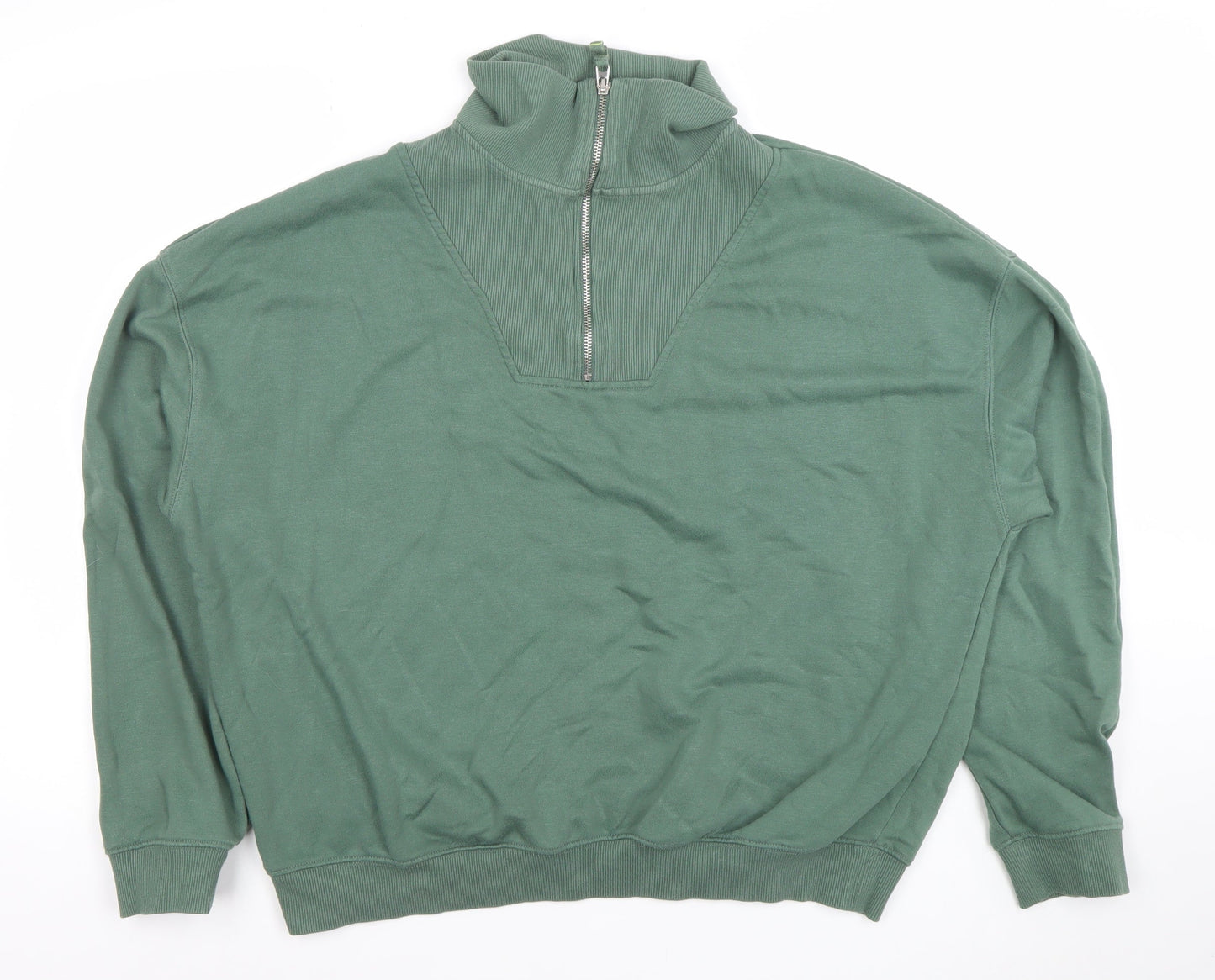 Womens UK Size 14 Dunnes Stores Green Pullover Sweatshirt
