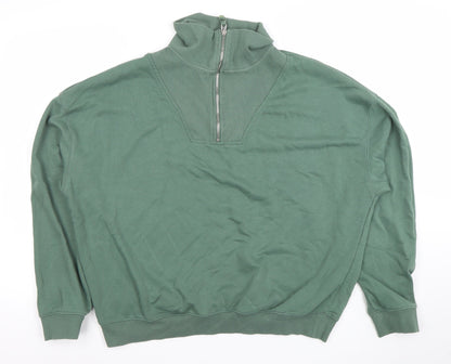 Womens UK Size 14 Dunnes Stores Green Pullover Sweatshirt