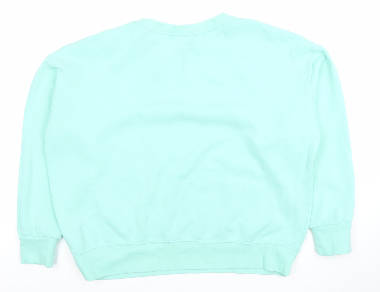 Dunnes Women’s Mint Green Crew Neck Sweatshirt Size M
