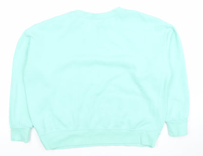 Dunnes Women’s Mint Green Crew Neck Sweatshirt Size M
