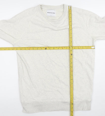 Mens UK Size M MKI MIYUKI ZOKU White Pullover Sweatshirt