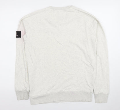 Mens UK Size M MKI MIYUKI ZOKU White Pullover Sweatshirt