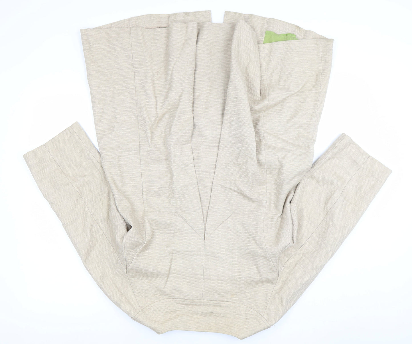 Boden Womens Beige Cotton Mid-Length 3/4 Sleeve Coat UK 8