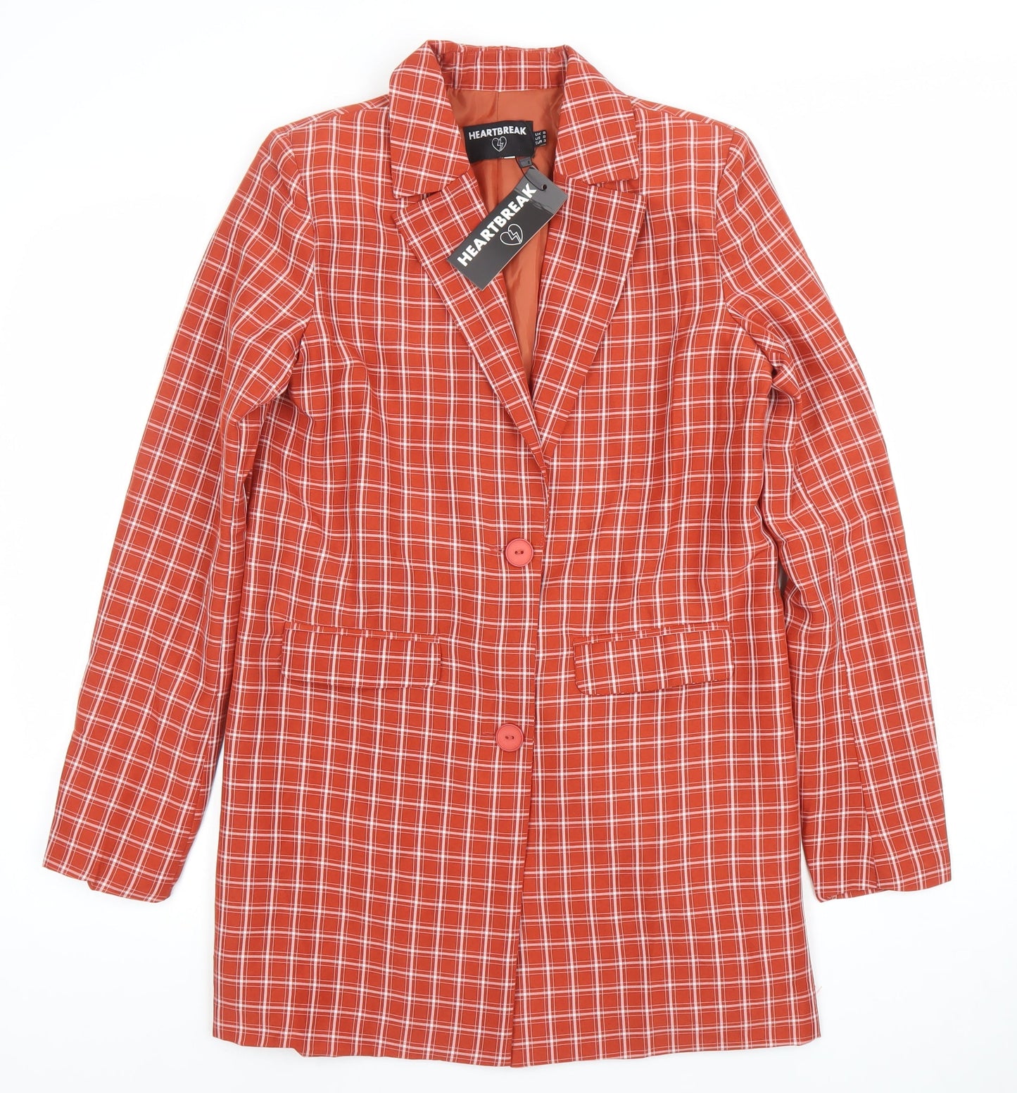 Womens UK Size 8 Heartbreak Red Basic Jacket