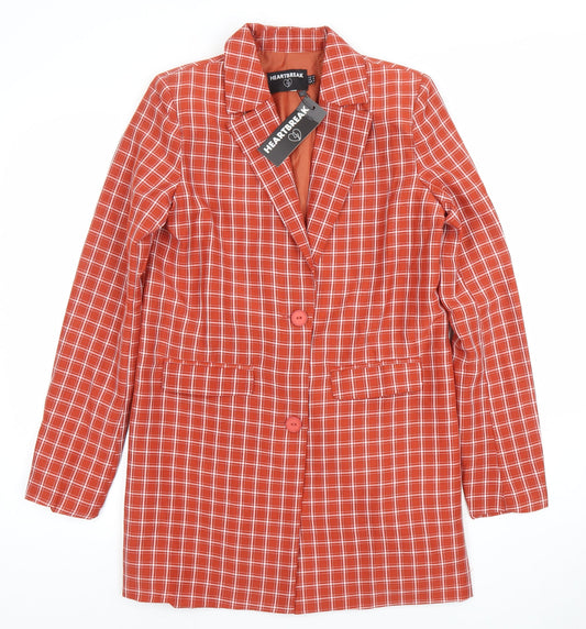 Womens UK Size 8 Heartbreak Red Basic Jacket