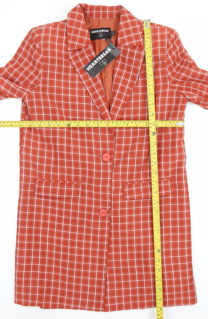 Womens UK Size 8 Heartbreak Red Basic Jacket