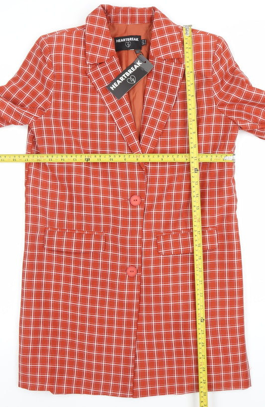 Womens UK Size 8 Heartbreak Red Basic Jacket
