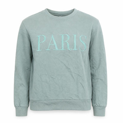 Womens UK Size XS JDY Green Pullover Sweatshirt
