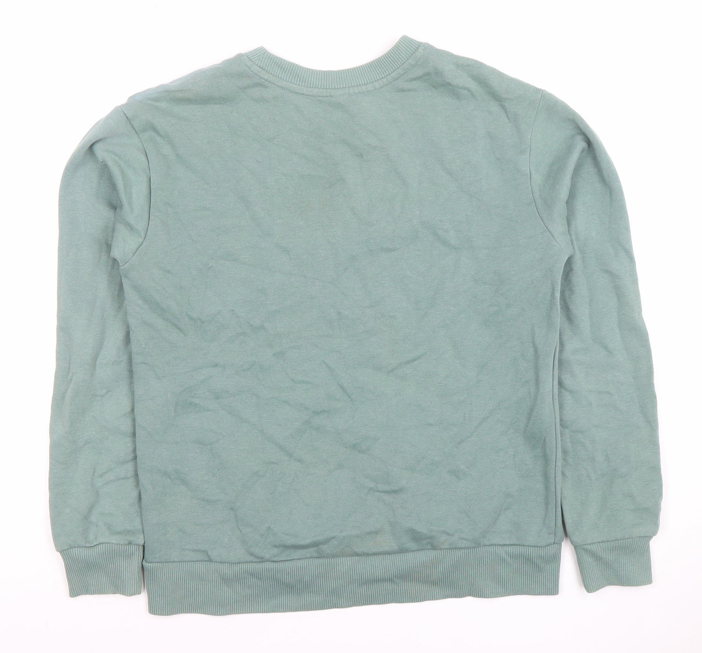 Womens UK Size XS JDY Green Pullover Sweatshirt