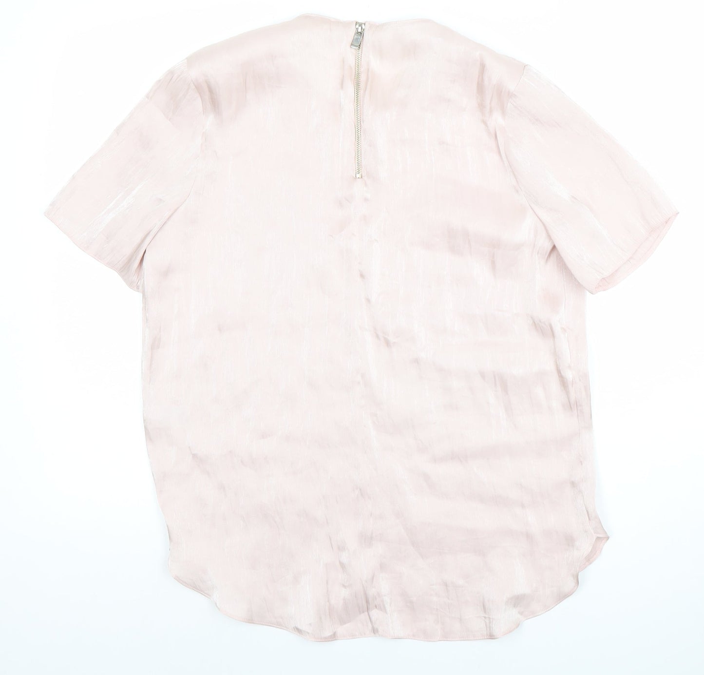 Womens UK Size 12 River Island Pink Basic Blouse