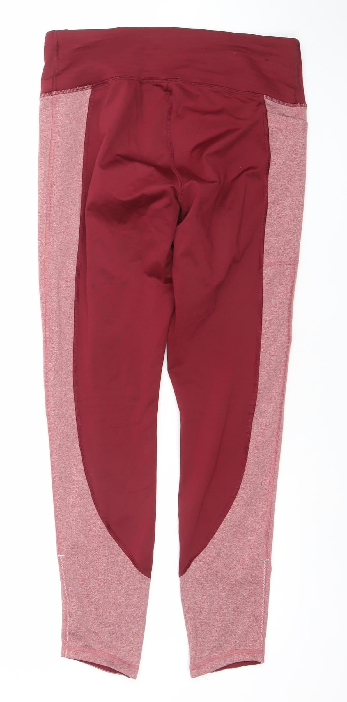 Under Armour Women's Red Compression Leggings Size M Gym Training