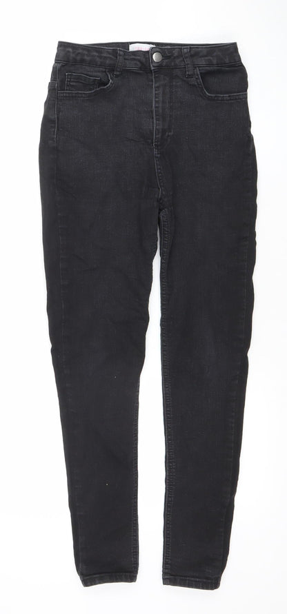 Womens UK Size 10 Savida Slim Fit Skinny Black Jeans