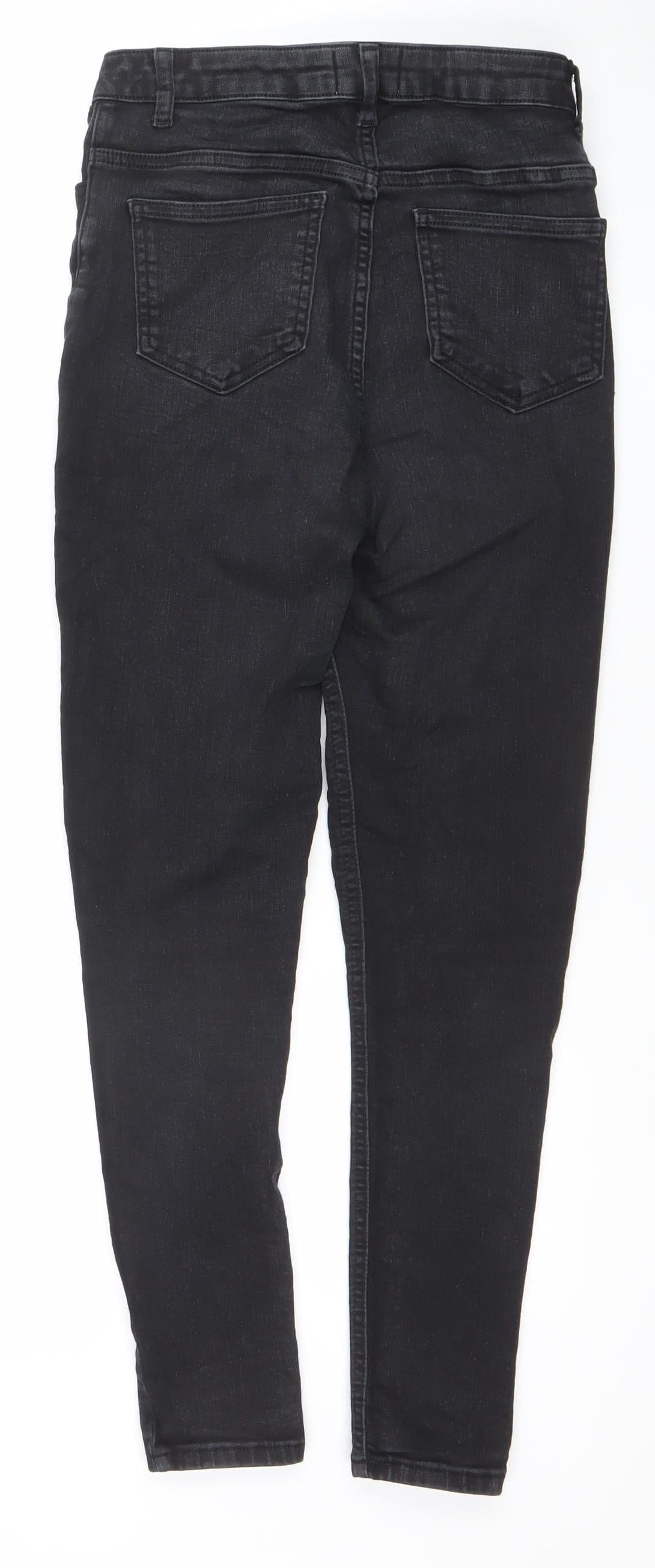 Womens UK Size 10 Savida Slim Fit Skinny Black Jeans
