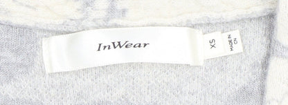 Womens UK Size XS InWear Grey Pullover Jumper