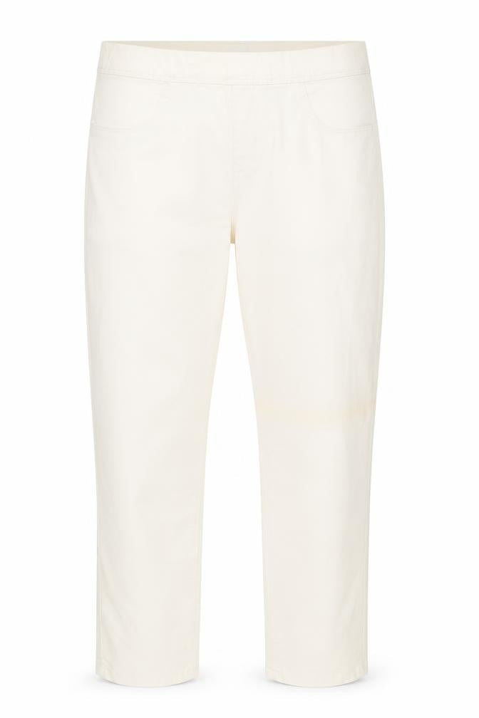 Womens UK Size M Southern Cotton Regular Fit Straight Ivory Jeans