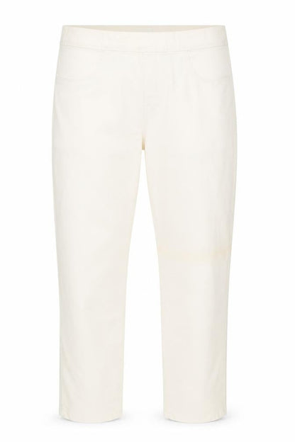 Womens UK Size M Southern Cotton Regular Fit Straight Ivory Jeans