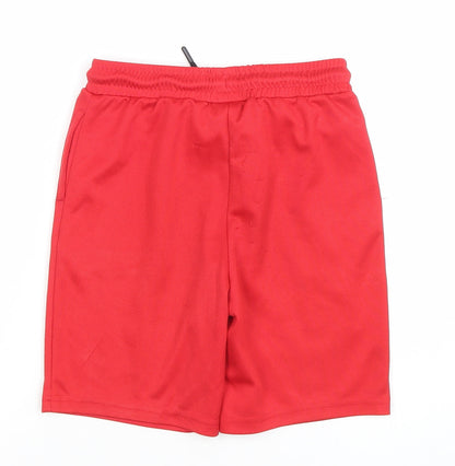 NBA Boys Red Chicago Bulls Lavine 8 Athletic Basketball Shorts 8-9 Years