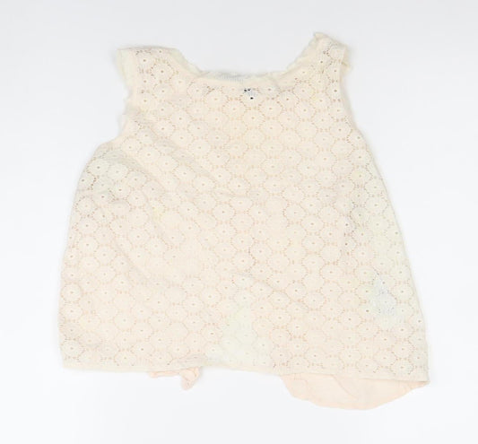 Womens UK Size L First And I Ivory Camisole Blouse