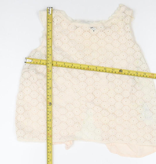 Womens UK Size L First And I Ivory Camisole Blouse