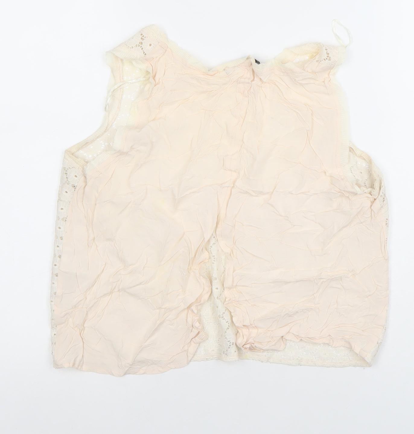 Womens UK Size L First And I Ivory Camisole Blouse