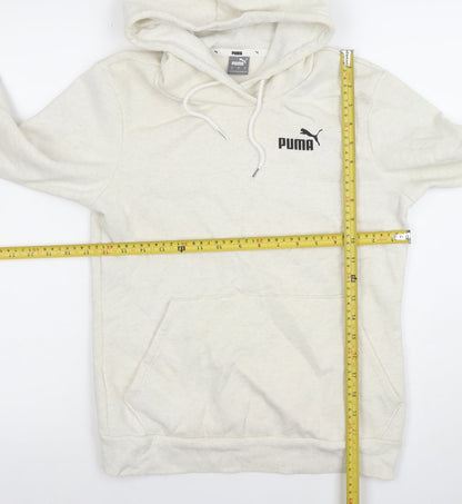 Mens UK Size S PUMA Ivory Pullover Hoodie