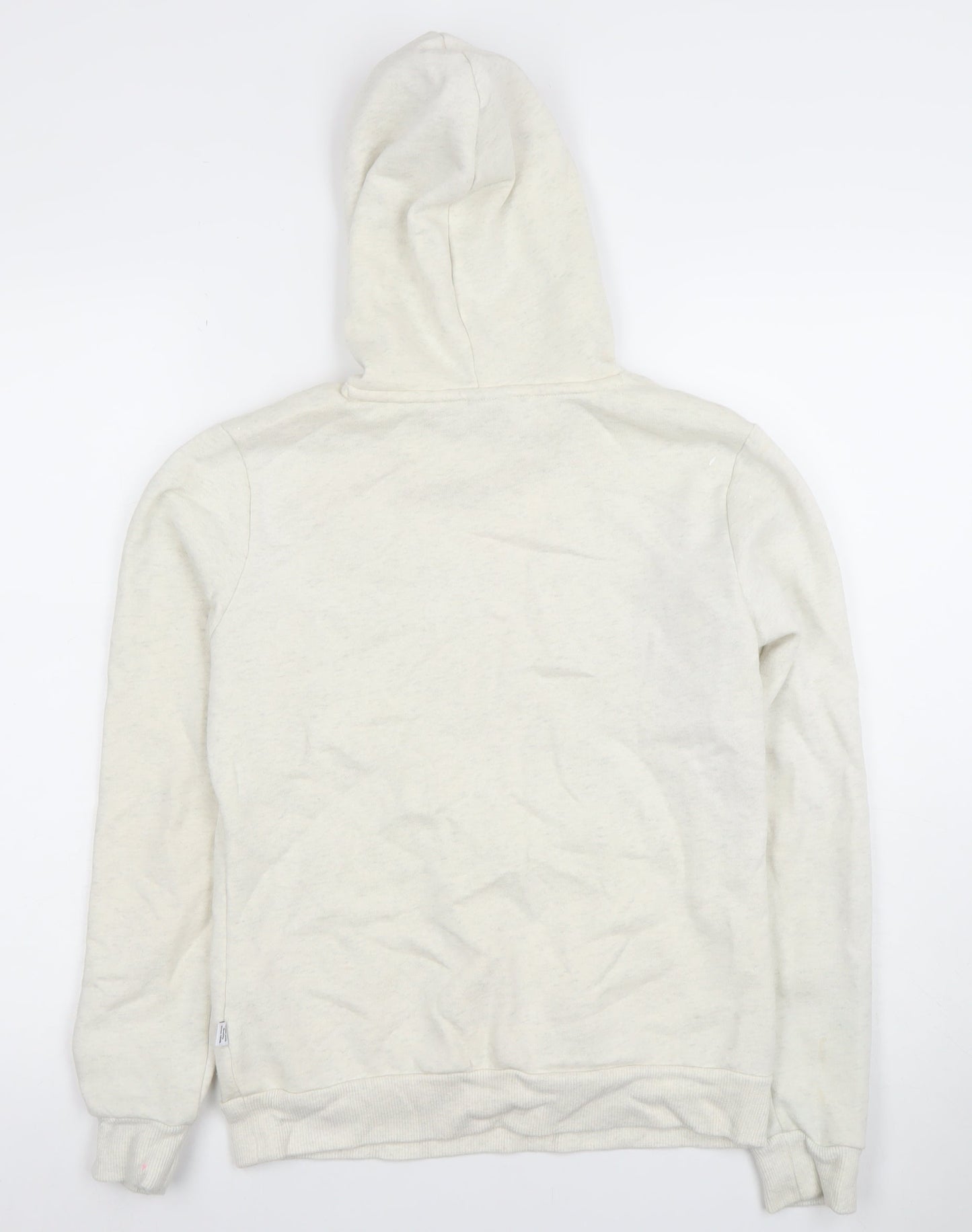 Mens UK Size S PUMA Ivory Pullover Hoodie