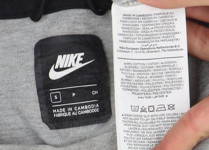 Mens UK Size S Nike Grey Pullover Sweatshirt