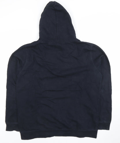 Womens UK Size 14 Scottish Football Association Blue Pullover Hoodie