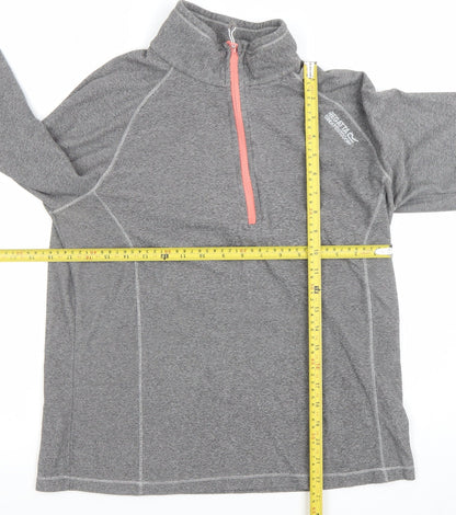 Womens UK Size 14 Regatta Grey Pullover Sweatshirt